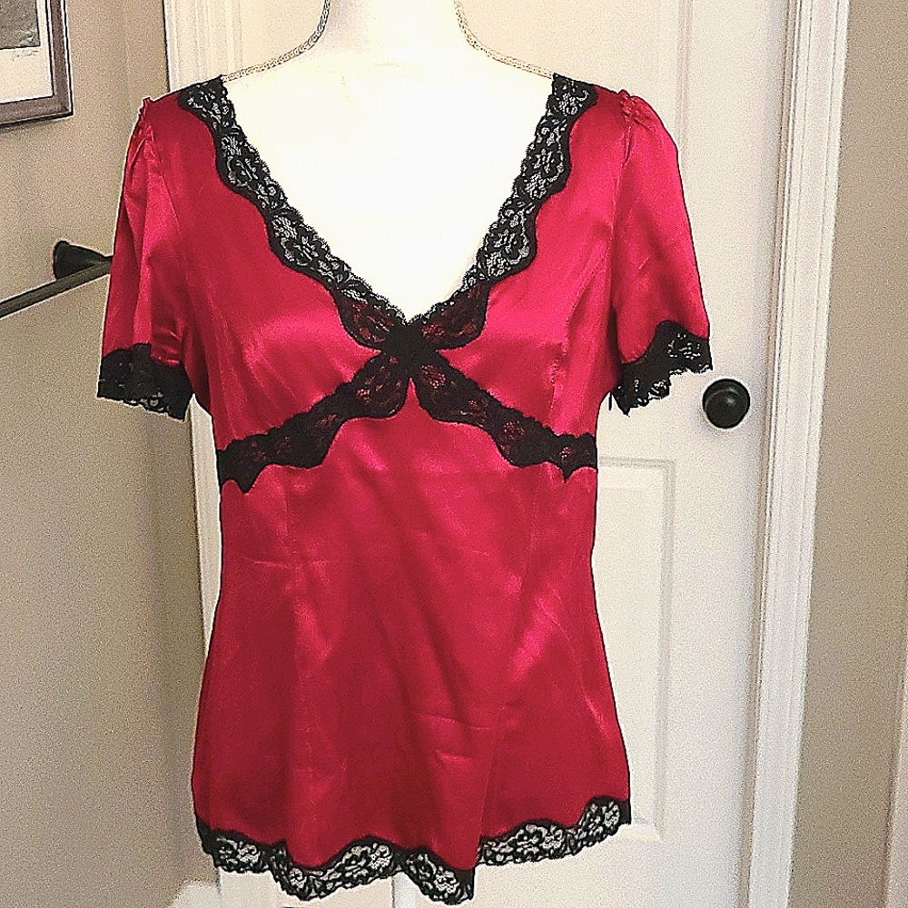 WHBM Silk shirt